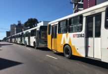 Rodoviários anunciam greve e ameaçam paralisar 70% da frota de ônibus em Manaus