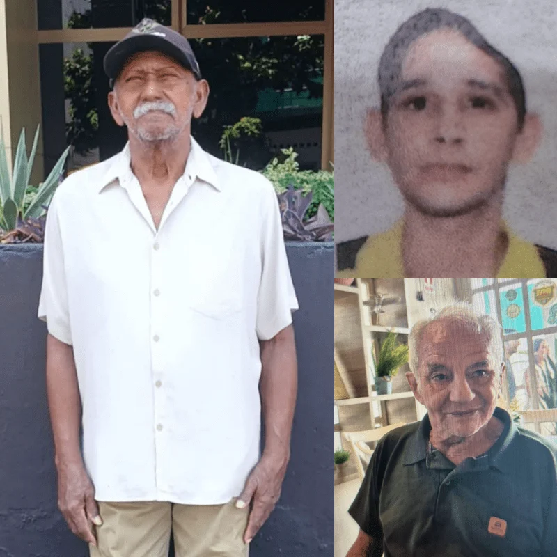 Polícia Civil do Amazonas divulga imagens de três homens desaparecidos em Manaus