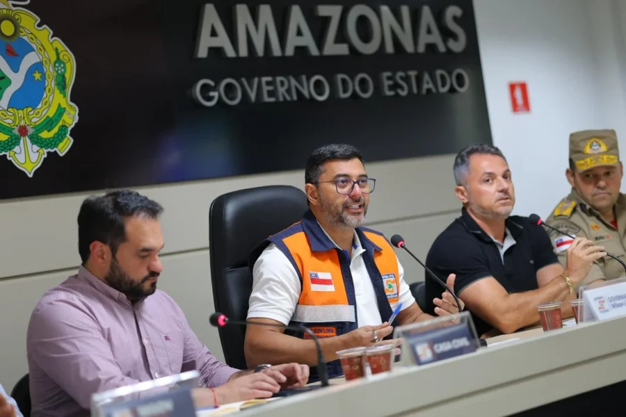 Wilson Lima alinha ações estratégicas para enfrentar cheias de 2026 no Amazonas
