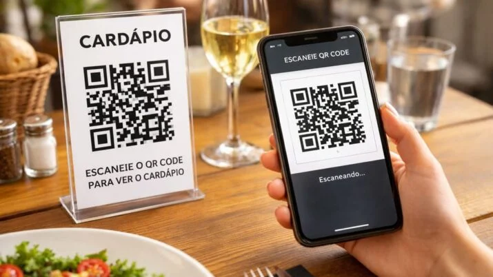 QR Code não pode ser a única opção de cardápio; lei estadual no AM garante menu físico