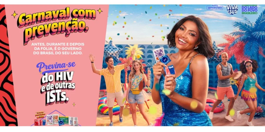 Governo intensifica campanha de preservativos para o Carnaval e alerta sobre queda no uso