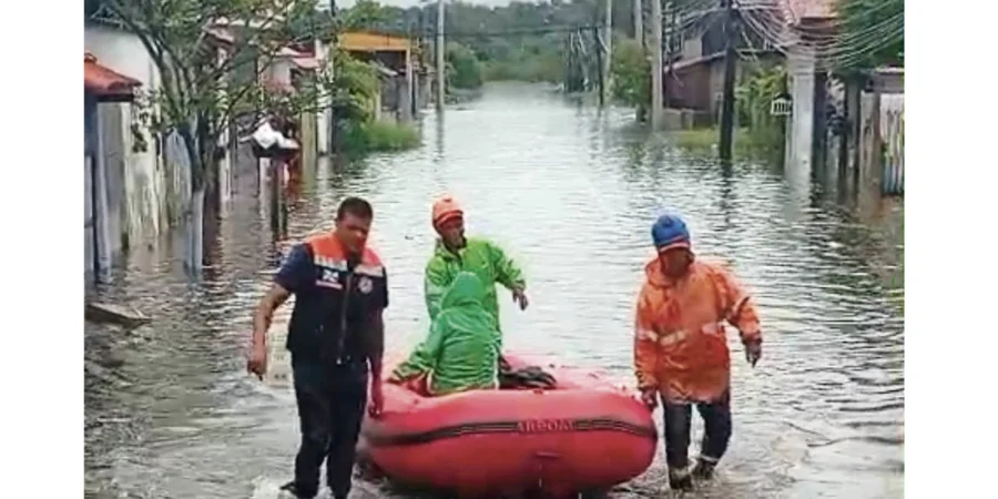 Alerta de grande perigo: Litoral de São Paulo em risco iminente de chuvas intensas até sexta-feira