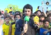 Humorista Diogo Defante passa por abordagem policial em estádio durante transmissão da CazéTV