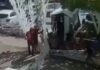 Homem morre eletrocutado durante montagem de Rua da Copa no interior do Amazonas