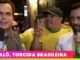 “Brasil hexa e Flávio eleito”: declaração de torcedor viraliza durante entrada ao vivo da Globo