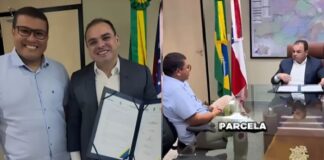 Governador Roberto Cidade e prefeito Radinho firmam convênio de R$ 12 milhões para pavimentação em Barcelos