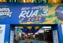Tradicional Rua 3 pode virar “Rua da Copa” após pedido de moradores em Manaus