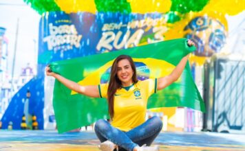Débora Menezes visita Rua da Copa no Alvorada e defende que incentivo ao turismo deve chegar também ao interior do Amazonas