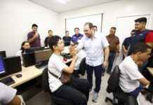Governador Roberto Cidade inaugura oitava escola do Cetam em Manaus e lança edital para cursos presenciais na unidade