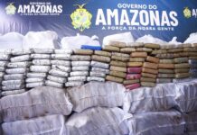 Operação Segurança Presente apreende 2,5 toneladas de drogas em base fluvial no interior do AM