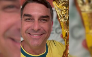 Em vídeo, Flávio Bolsonaro defende Neymar e critica Lula por fala sobre convocação do atacante