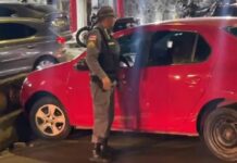 Motorista embriagado provoca série de acidentes e acaba preso em Manaus