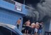Moradores ajudam a combater incêndio em residência na Zona Oeste de Manaus
