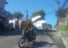 Carreta com contêiner tomba e provoca congestionamento na Zona Norte de Manaus