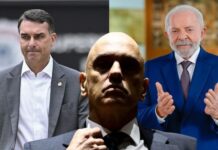 Alexandre de Moraes dá 10 dias para PF ouvir Flávio Bolsonaro por post contra Lula