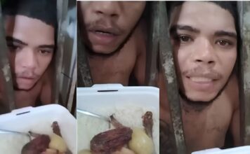 VÍDEO: Detento denuncia condições de presídio: ‘Estão comendo o frango e deixando só o osso’