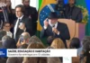 Lula exibe dedo do meio em evento no Planalto e dispara: “Não paga p**** nenhuma”