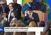 Lula exibe dedo do meio em evento no Planalto e dispara: “Não paga p**** nenhuma”