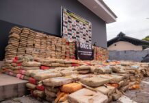 Em seis meses, PMAM apreende 16 toneladas de droga e registra aumento de 18% na captura de foragidos da Justiça
