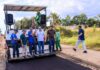 Governador Roberto Cidade fiscaliza obras de pavimentação em Manicoré