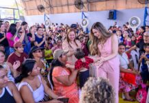 Thaisa Cidade destaca inclusão e dignidade durante ação do Governo Presente em Manacapuru