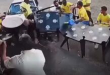 Torcedores são atingidos por carro conduzido por adolescente durante concentração para jogo da Seleção Brasileira
