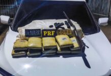 Homem é preso com 30 quilos de maconha e armas durante operação da PRF em Manaquiri