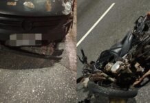 Acidente entre carro e moto termina com motociclista morto em Manaus