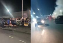Motorista de aplicativo morre após colisão violenta na Avenida do Turismo em Manaus
