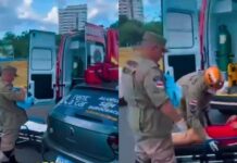 Mulher entra em trabalho de parto e dá à luz dentro de carro de aplicativo em Manaus