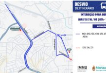 IMMU anuncia desvios para linhas de ônibus durante interdições nas avenidas Brasil e Coronel Teixeira