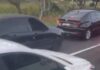 Engavetamento com cinco veículos provoca congestionamento na Avenida das Torres em Manaus