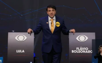 Candidato do MBL chama Lula e Flávio de ‘covardes’ e ‘canalhas’ durante debate na Band