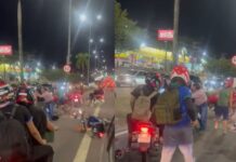Briga entre dois motociclistas causa retenção no trânsito e mobiliza motoristas em Manaus
