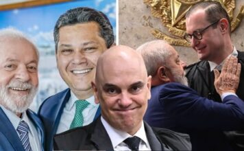 Jantar na casa de Alexandre de Moraes reúne Lula, Alcolumbre e Zanin