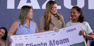 Primeira-dama Thaisa Cidade acompanha edição do Governo Presente na zona Norte de Manaus