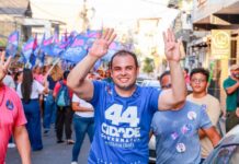 Roberto Cidade leva campanha às ruas do Santo Antônio e reforça compromisso com avanços no Amazonas