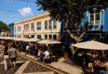 Interdição muda trânsito no Centro de Manaus para implantação da Rua Gastronômica