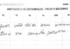 Mulher escreve pedido de socorro em prontuário e denuncia marido por violência