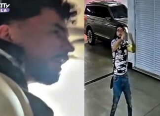 Latino aparece aos gritos e ameaça atirar em mulheres durante surto dentro de carro