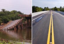 Dnit é alvo de cobrança de R$ 153,9 milhões por desabamento de ponte no AM