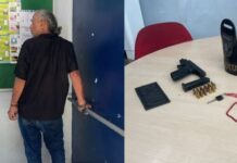 Suspeito furta arma de agente da Romu, indica esconderijo e acaba preso em Manaus