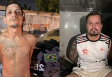 Dupla presa em Manaus diz que recebeu ordem do Rio de Janeiro para atacar evento de Roberto Cidade