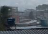 Chuva atinge diferentes bairros após dias de calor intenso e temperatura de 39°C em Manaus