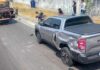Caminhão bate em seis veículos e deixa trânsito lento na Torquato Tapajós
