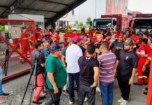 Mais de 100 caminhões ficam parados após funcionários da Coca Cola iniciarem paralisação em Manaus