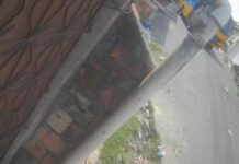 “Amarelinho” desce ladeira desgovernado e destrói frente de casa em Manaus