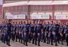 Governador Roberto Cidade acompanha incorporação de 502 novos soldados ao efetivo da Polícia Militar