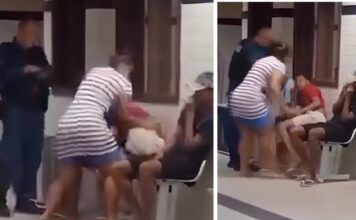 VÍDEO: Mãe invade delegacia e dá “Pisa” em filho preso por roubo: ‘Ele me envergonhou!’