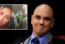Alexandre de Moraes reduz em 2 dias pena de 14 anos de Débora do Batom